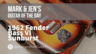 1962 Fender Bass VI Sunburst | Guitar of the Day