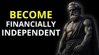 8 habits to become FINANCIALLY INDEPENDENT. STOICISM | STOIC WISDOM