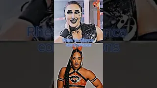 Rhea Ripley Vs Bianca Belair comparison ❤️🔥👍 #shorts