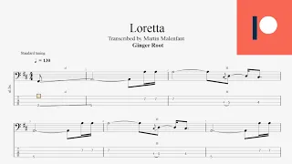 Ginger Root - Loretta (bass tab)