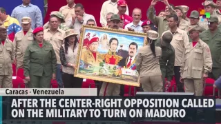 Venezuelan Army Declares Loyalty to Maduro