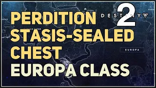 Stasis-sealed chest in Perdition Destiny 2