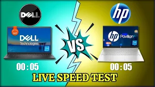 Dell vs HP Laptop | Dell Inspiron Core i3 12th Gen vs HP Core i3 12th Generation | Speed Test⚡
