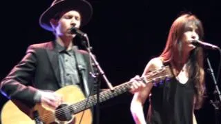 BECK feat. Charlotte GAINSBOURG - Heaven can wait Live @ Festival DAYS OFF (Paris 2013)