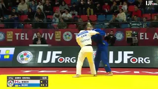 Hansoku-make. Waki-gatame. Grand Slam Tel-Aviv 2023. DEGUCHI  - BILODID