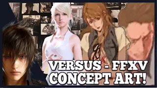 Never seen before concept art emerges for Final Fantasy XV | Why I still love Versus XIII