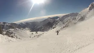 Snowbird, Utah: A bluebird day on Lonestar