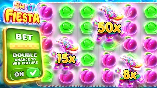 ALL IN BONUS ON SWEET FIESTA... AND IT WENT CRAZY!