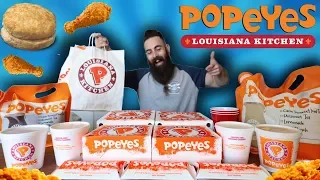 THE 10,000 CALORIE POPEYE'S CHICKEN CHALLENGE | The Trip To Miami Pt.3