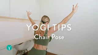 How to do Chair Pose in Yoga (Correctly) | A breakdown with tips + variations