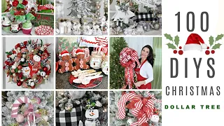 🎄100 DIY DOLLAR TREE CHRISTMAS DECOR CRAFTS 🎄"I Love Christmas" ep 14 Olivia's Romantic Home DIY