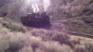 Engineer Greg running the Nevada Northern RR Locomotive #40