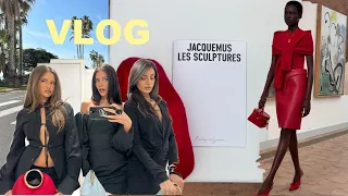 we're just girls in Nice (Jacquemus 'Les Sculptures' Vlog)