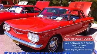 Corvairs "All Corvair Car Show" Downey Ca