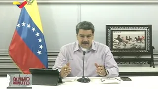 Maduro en videoconferencia con Congreso Bolivariano de los Pueblos, 22 agosto 2020