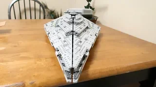 Unboxing, Build, and Review of Lego set First Order Star Destroyer
