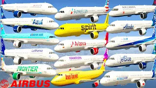 GTA V: Airbus A321 NEO Airplanes Air Best Extreme Longer Crash and Fail Compilation