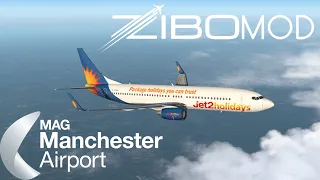 EGCC ILS05R | Zibo 737 | X-Plane 11.50 | Manchester, UK