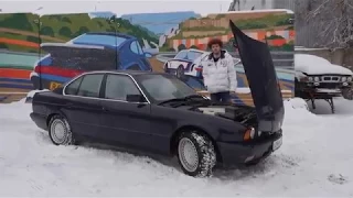 BMW E34 540i Тест драйв по существу.