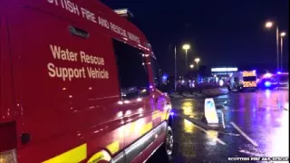 Dozens rescued from flooded Asda store in Kilmarnock