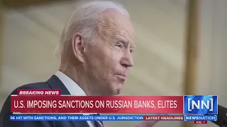 US imposing sanctions on Russian banks, elites | NewsNation Prime
