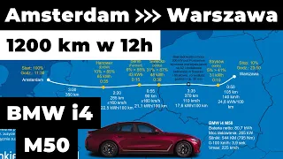 Jak przejechać elektrycznym BMW w 12 godzin z Amsterdamu do Warszawy?