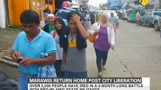 Residents of Marawi return home post city liberation