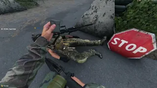 ARMA Reforger Gameplay - Rescuing friendly PMC and assaulting enemy coastal town