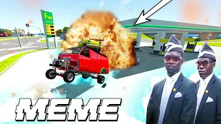 DANCE COFFIN ON FUNERAL MEME BEST OF THE WEEK COMPILATION # 2 | ASTRONOMIA SONG | BeamNG Drive