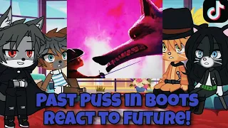 Past puss in boots react to future! | Gacha Club