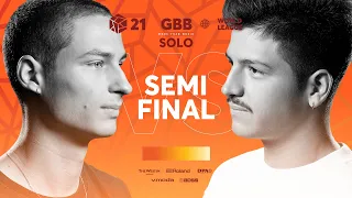 FootboxG 🇧🇪 vs RIVER' 🇫🇷 | GRAND BEATBOX BATTLE 2021: WORLD LEAGUE | Semi Final