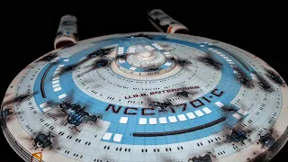 Applying battle damage to the USS Enterprise NCC-1701-C