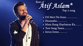 Atif Aslam ( top 5 song ) - Best Of Atif Aslam 2020 - Latest Bollywood Romantic Songs Hindi Song