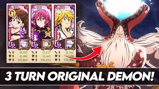 *ONLY 1 DIANE NEEDED* How To 3 Turn Original Demon! *Multiple Teams* (7DS Info) 7DS Grand Cross