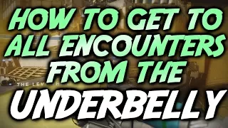 Leviathan Raid: How to Get to all Encounters From the Underbelly!