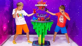 Arène de bataille de Vlad et Niki Bakugan