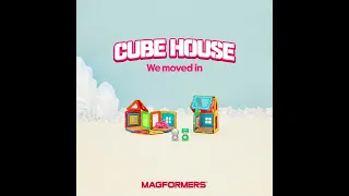 Magformers Cube House Magnetic Construction Toys