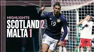 Scotland 2-1 Malta | UEFA U21 EURO Championship Qualifying Highlights | Scotland National Team