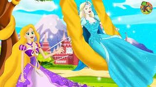 Rapunzel + La Reina de las Nieves | KONDOSAN en Español - Cuentos Cortos para Niños