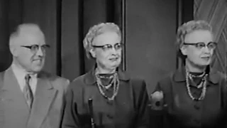 Leela & Lola & Herman & Harmon - Rare clip from You Bet Your Life (Dec 30, 1954