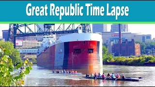 Great Republic Time Lapse down the Cuyahoga River