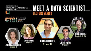 MEET A DATA SCIENTIST Lecture featuring Kim Grinfeder
