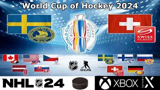 WCH 2024 - #19 - Group B - Sweden vs Switzerland