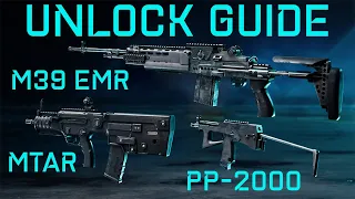 How to unlock the M39 EMR, the MTAR-21, & the PP-2000 in Battlefield 2042