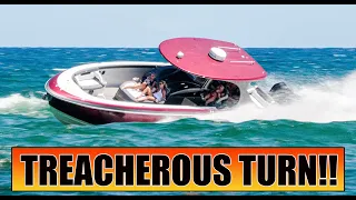 BOAT LIFE: CAPTAIN MAKES A WILD TURN | BOCA INLET