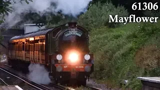 61306 Mayflower with the Sunset Steam Express Week 2