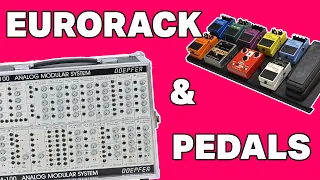 Go beyond Eurorack! Modular synth + Pedal & rack FX & instrument input // DPW Design Pedal Interface