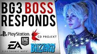 Baldur's Gate 3 Boss SLAMS EA, Blizzard, Epic Games! Larian Rejects WOTC, No DLC or BG4!