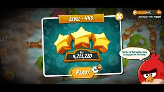 Angry Birds 2 | Rescuer | Level 445 | Hitting Fun | Angry Bird 2 Show