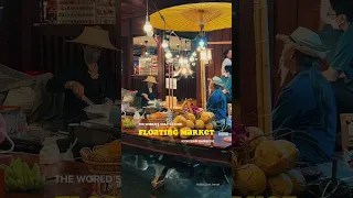 the world’s only indoor floating market 🇹🇭 #bangkok